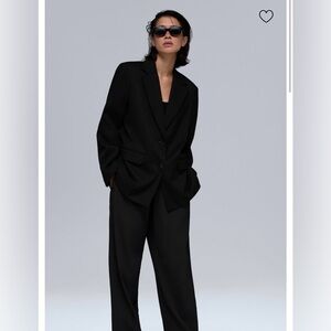 Alo First Class Blazer, Black, Size M